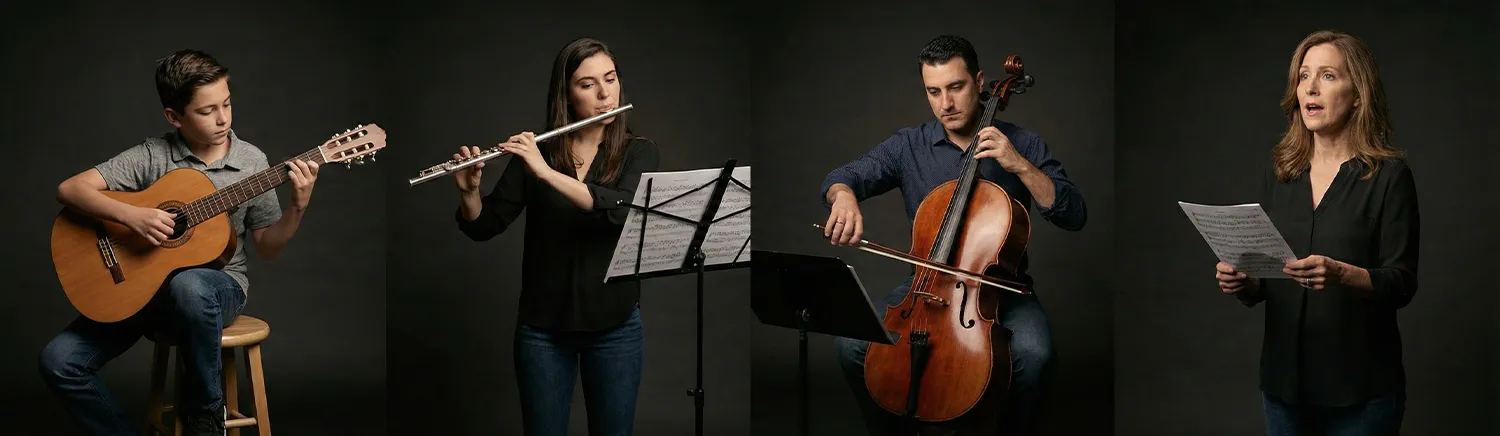 Cursos de Área (intrsumento ou canto)